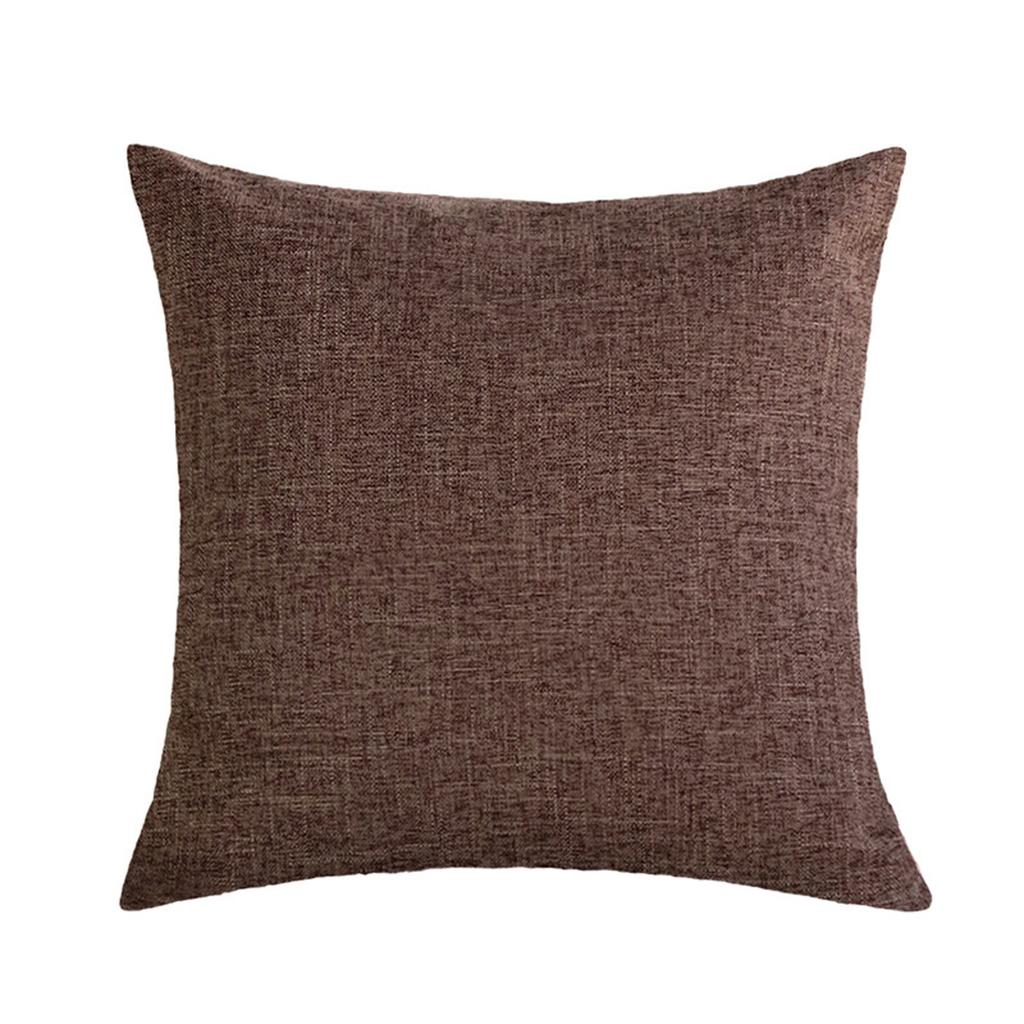 Льняная наволочка для дивана, прикроватная подушка, подушка для гостиной, подушка для спинки стула, подушка для талии в автомобиле