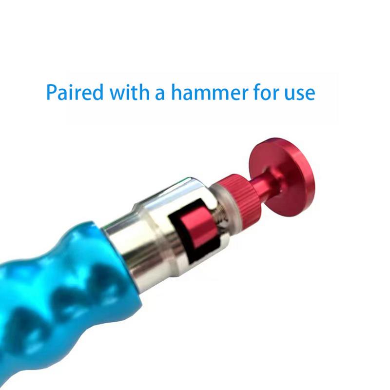 Вкладки для удаления вмятин 4 шт. алюминиевый сплав автомобильный инструмент для удаления вмятин съемник кузова вкладки для удаления вмятин инструменты для ремонта автомобиля для удаления повреждений двери