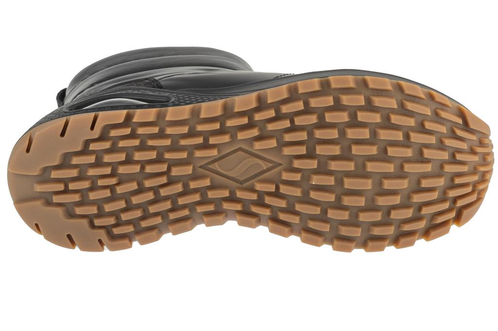 Skechers Uno Rugged - Пуховик, Женские черные зимние ботинки