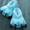 Winter Warm Soft Indoor Floor Slippers Unisex Shoes Paw Funny Animal Christmas Monster Dinosaur Claw Shoes