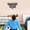 Gaming Zone Wall Art Gamer Metal Decor Stylish Gaming Room Sign Ideal for Playroom Unique Gaming Room Wall Decoration