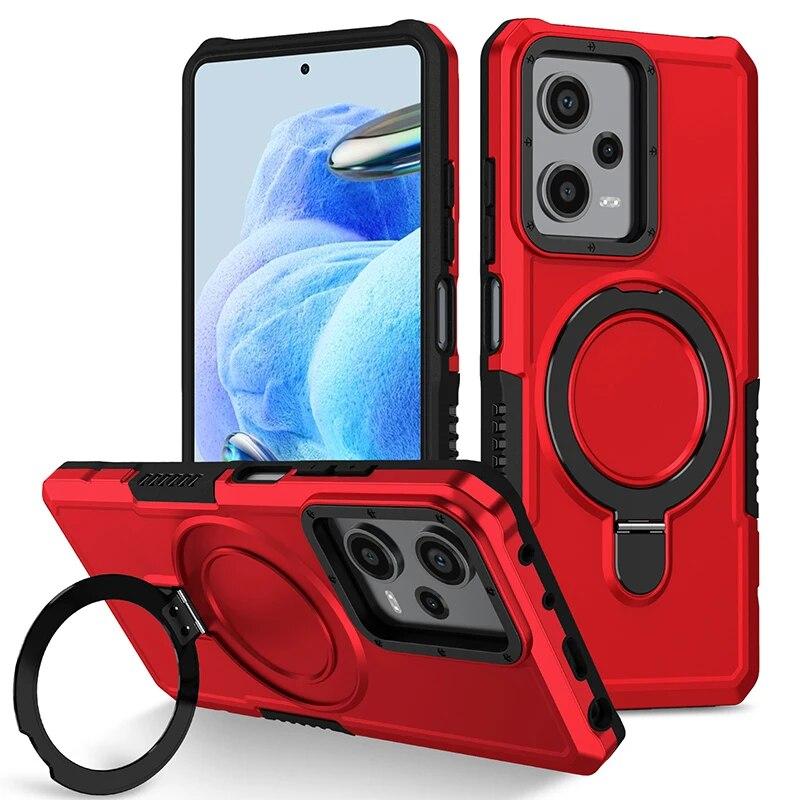 Чехол для телефона Xiaomi Redmi Note 11 Pro с кольцевой подставкой для Note 11 12 9 8 Poco X3 X5 M4 Pro 4G 5G, твердые чехлы для Xiaomi 11T