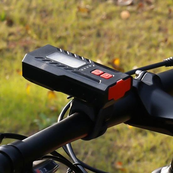 Bike Headlight High Brightness Waterproof Rechargeable Compact Size Multiple Lighting Modes USB Charging Bicycle Front Headlight Bicycle Light