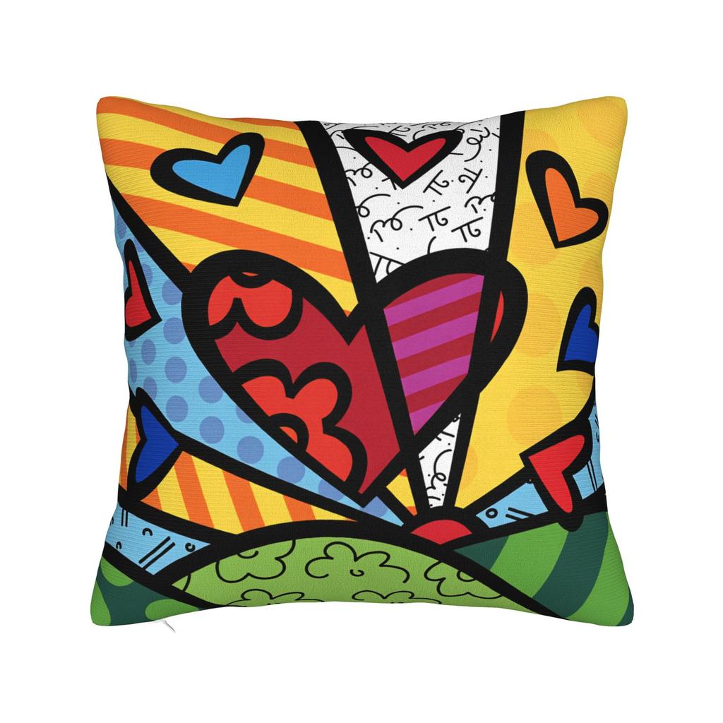 Pillow Case Brittos Art Rabbit Dog Heart Jesus Comfy Pillow Cover For Wedding Party Home Decor Vintage Pillowcases