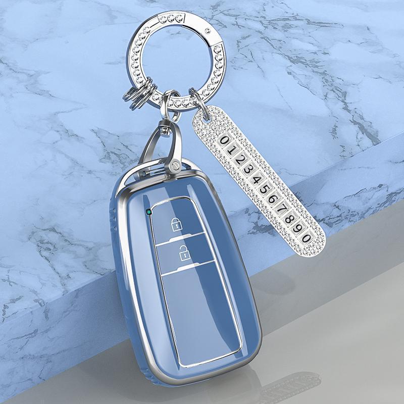 Чехол для ключей Toyota RAV4 2020-2025 - Модная сумка-кошелек на пряжке для мужчин и женщин