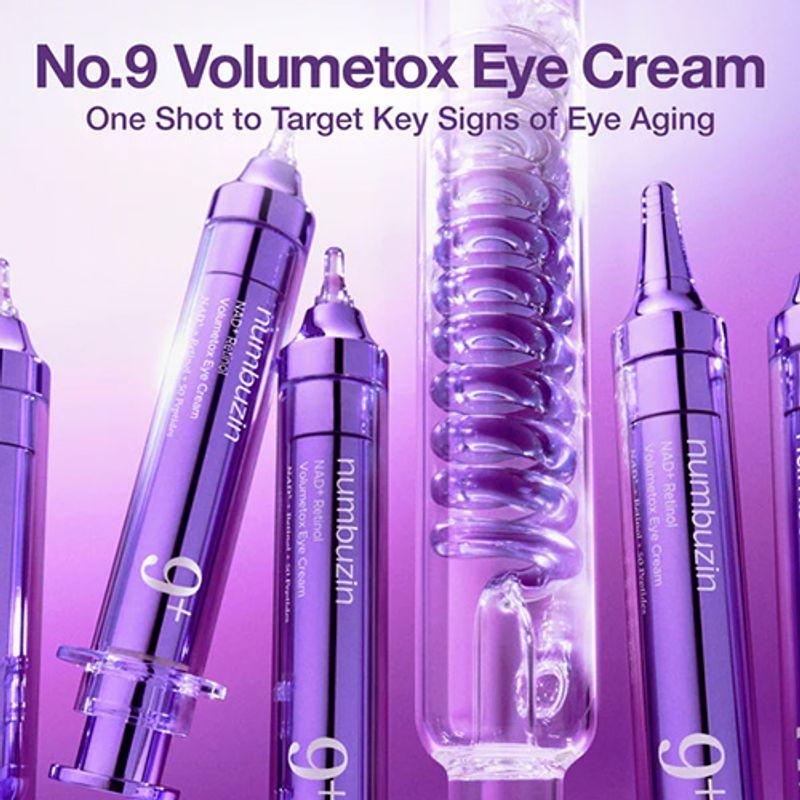 [Numbuzin] No.9 NAD Retinol Volumetox Eye Cream 10ml
