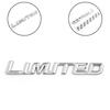 Car Metal Chrome LIMITED Decal Badge Emblem Sticker Fender Side for Highlander