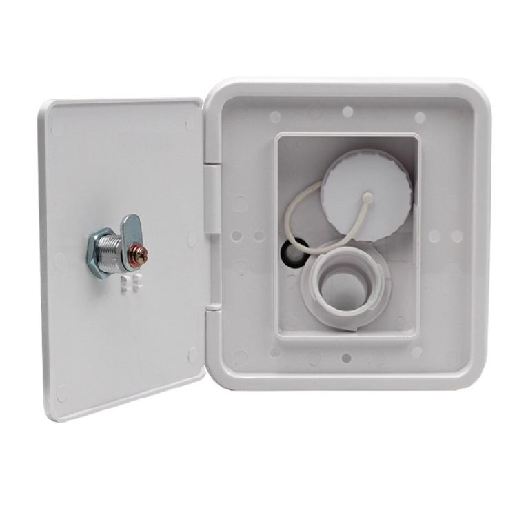 Tralier RV Lockable-Leakproof for Fresh Water-Inlet Gravity-Filling Port for Hat
