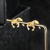 1 шт., креативные модные серьги-гвоздики с изображением ящерицы-праздничные серьги для мужчин, ювелирные аксессуары