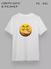 Emoji funny oversized T-shirt