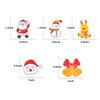 1PC Gift Alloy Christmas Brooch Corsage Pin Diamond Retro Fashion Party Accessories Jewelry