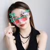 Очки для вечеринки Фламинго Гавайские солнцезащитные очки Пляжные солнцезащитные очки Вечеринка Вечеринка Декоративные принадлежности Смешные очки Реквизит для фото