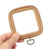 Octagon Wood Grain Needlecraft Stretch Tool Embroidery Hoop DIY Sewing Accessories
