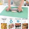Очень большой силиконовый коврик для выпечки, антипригарный утолщенный коврик для раскатывания теста, кондитерский коврик для замеса, кондитерский торт, кухонные гаджеты