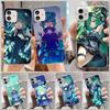 Чехол для телефона Uruha Rushia для iPhone 14 13 12 11 XS X 8 7 6 Plus Mini Pro Max SE 2022, мягкий прозрачный чехол для телефона