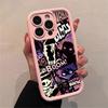 Модный Чехол для Телефона в Стиле Граффити Пламя Панк для iPhone 16 14 15 Pro Max 13 12 11 X XS XR 7 8 Plus SE 2022 Ударопрочный Защитный Чехол