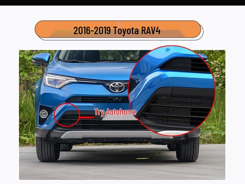 Крышка буксировочного крюка переднего бампера для Toyota RAV4 (2016-2019)