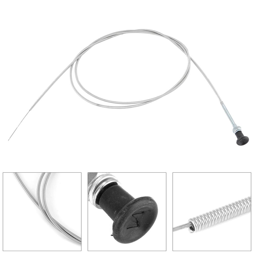 Универсальный 96-дюймовый автомобильный трос дроссельной заслонки, толкающе-тянущая линия управления дросселем для картинга, мотоциклетный аксессуар