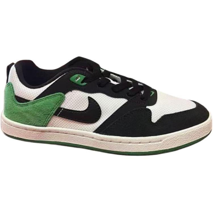 Nike Alleyoop SB GS Белый Черный Классический Зеленый Детские Кроссовки IH0647-103