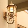 Sconce Lamp Waterproof Garden Decoration Outdoor Vintage Porch Lamp Black European Style Retro Outdoor Wall Light Garden