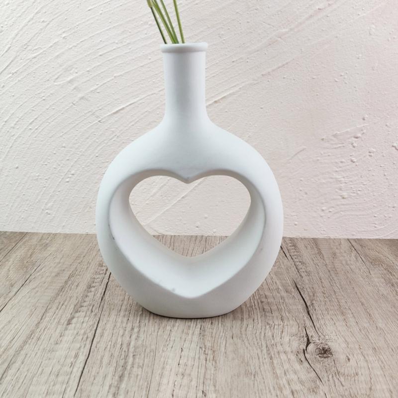 Силиконовые горшки Форма для DIY Бетонные формы Форма для банки в форме сердца Садовая Настольная Декорация Силиконовые формы для ваз для DIY