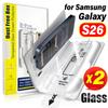 1/2 шт. Закаленное стекло 9H для экрана Samsung Galaxy S26 Ultra Пленки для легкой установки Полное покрытие для Galaxy S26 Plus
