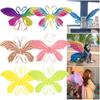 Cat Birthday Party Supplies Butterfly Foil Balloons Angel Wings Balloon Pet Party Decorations Wedding Birthday Dogs Toys