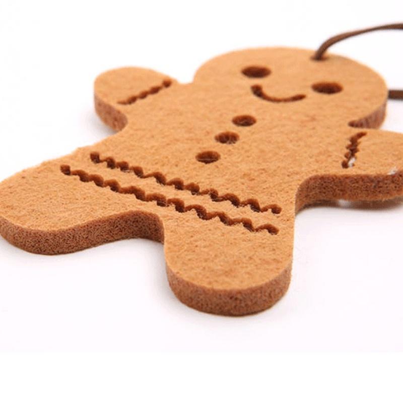 Новый милый мультяшный рождественский войлочный кулон с изображением оленя, рождественской елки, декоративный кулон для вечеринки Navidad, праздничные принадлежности