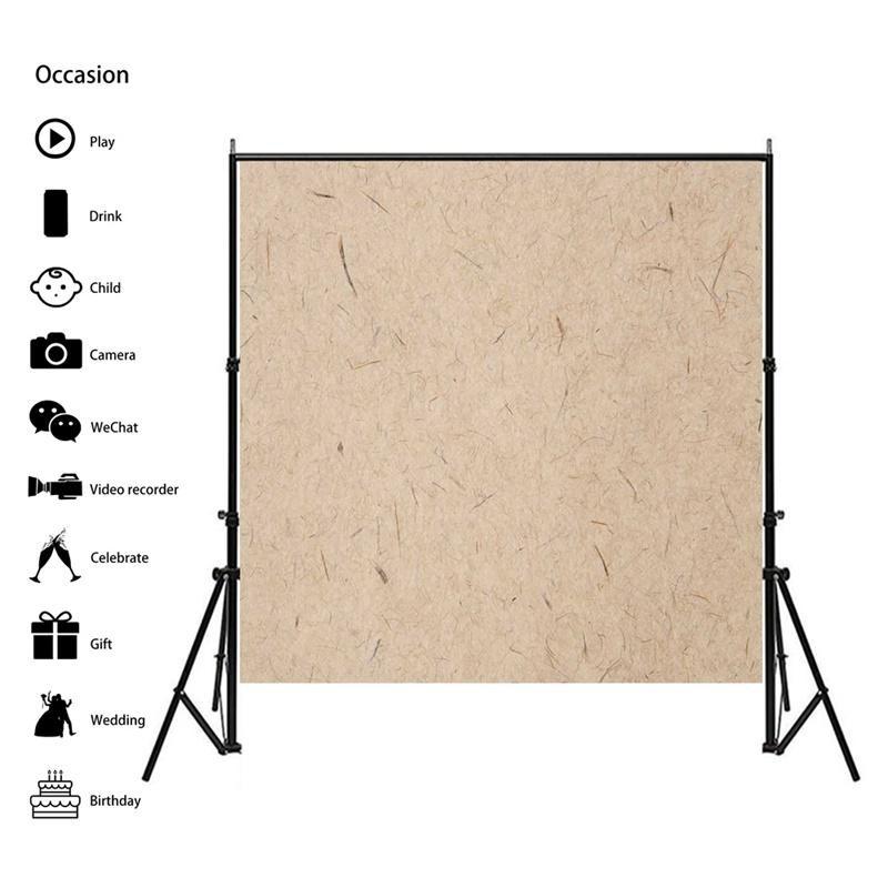 Vintage Texture Background Cloth Wall Wood Floor Backdrop for Photo Booth,Party Event,Indoor/Outdoor Celebrations