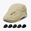 Газета Шляпа Осень и Зима Берет Британская Шляпа Мужская Вышитая Пара Корейская Повседневная Универсальная Передняя Шляпа