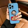 Милый забавный чехол для телефона Мистер Бин для iPhone 17,16,15,14,13,12,11 Pro Max,16/15/14Plus,XS Мягкий черный чехол
