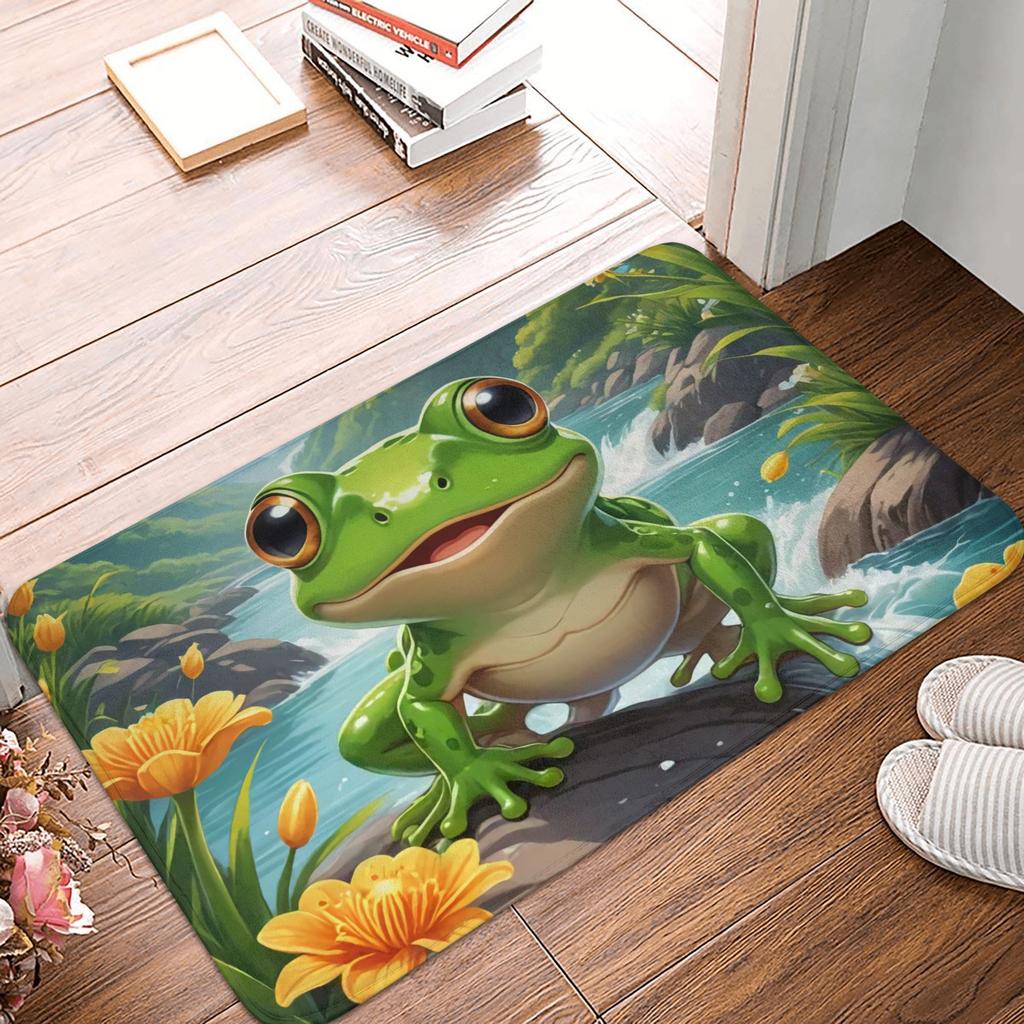 Hippity Hoppity Get Off My Property Front Door Floor Entrance Mat Outdoor Kitchen Bathroom Doormat Living Room Carpet Rug