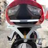 Короткий держатель номерного знака Honda CBR1000RR/R со встроенными поворотниками (Модели 2020-2023 гг.)