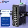 Промышленный Ethernet-коммутатор и оптоволоконный трансивер itcom IT168