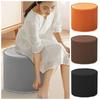 Waterproof Storage Stool Non-Slip Leather Pouf Multi-functional Sofa Stool Cover  Clothes Storage