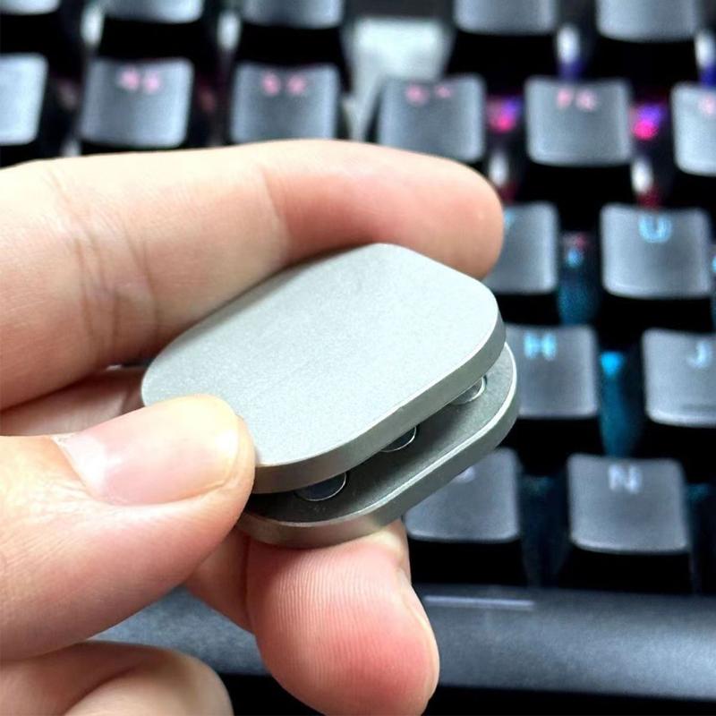 Magnetic Clicker Fidget Toys Edc Haptic Coin Stress And Anxiety Relief For Adults Juguetes Antiestrs Para Adulltos