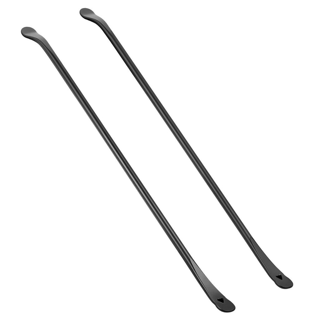 Tire Bars, 2 PCS, 970 mm Tire Mount and Demount Iron, Heavy Duty Alloy Steel Mounting Tools, Professional Changing Removal Tools for Truck, Semi