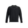 Solid Fleece Crew Training Sweatshirt Men Sweatshirt Black 1373877-002