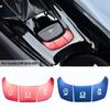 3Pcs Car Gear Shift Panel AC Button OFF HOLDER Cover Switch Frame Trim Aluminum Alloy For Toyota CHR 2016 2017 2018 2020 2024