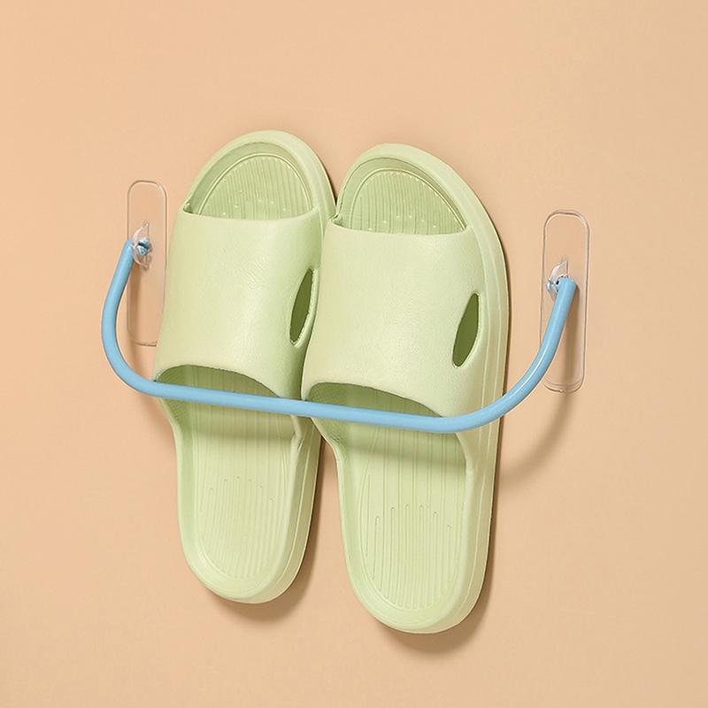 Настенная полка для обуви Складная вешалка для обуви Полка для хранения тапочек