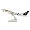 1/130 Replica Airplane 30cm B737 Mongolian Airways Model Plane Toy 737 Airways Resin Model Aircraft Material Aviation Model