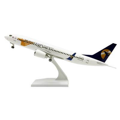 1/130 Реплика самолета 30 см B737 Mongolian Airways Модель самолета Игрушка 737 Airways Модель самолета из смолы Материал Авиационная модель