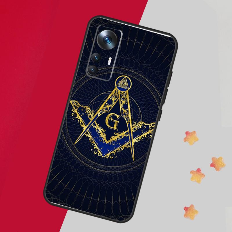 Freemasonry Logo Symbol Case For Xiaomi 13T Pro 12T 11T 12 14 13 Lite 12X POCO F5 X3 X5 Pro X4 F4 M5 M5s F3 Cover