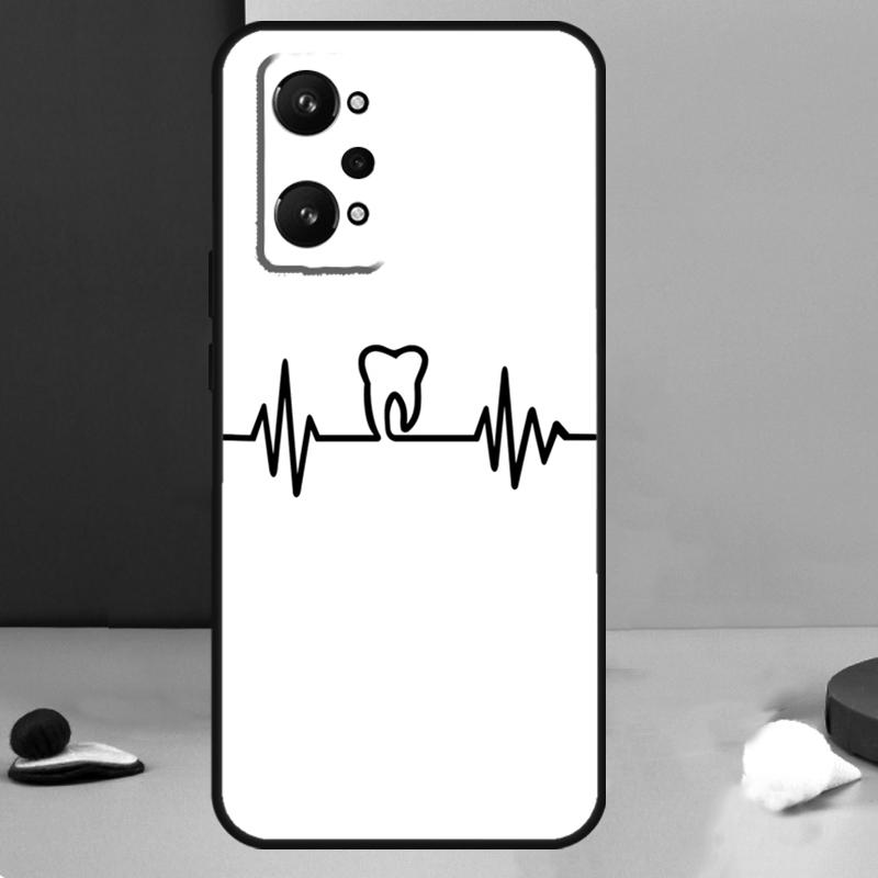 Чехол для Realme GT 7 Pro GT 5 6 6T C67 C61 C55 C53 C51 C21Y C25S C75 10 11 12 13 14 Pro Plus с рисунком 'Стоматолог Зуб'