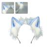 Women Hair Hoop Anime Maid Cosplay Headband Lace Flower Headwear Hair Accessory Ribbon Bow Hairband for Girls