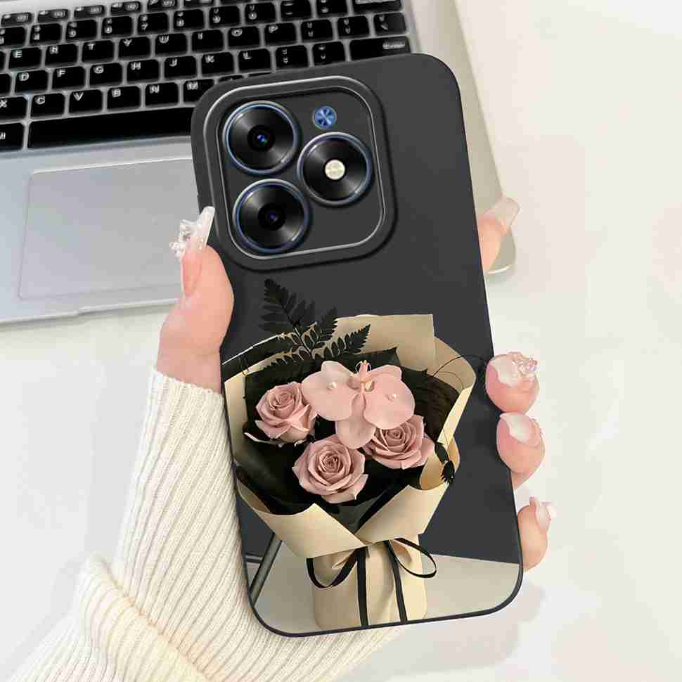 Silicone Casing For Tecno Spark Go 2024 BG6 Cases Soft Shell New Fashion Animal Phone Cover For Tecno SparkGo 2024 Bumper