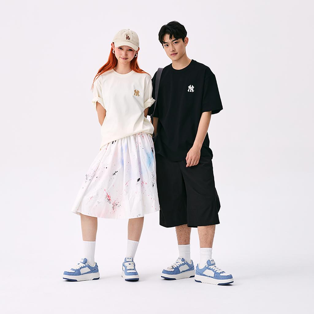 New MLB New York Yankees T Shirts Men's Black 3ATSM0653-50BKS