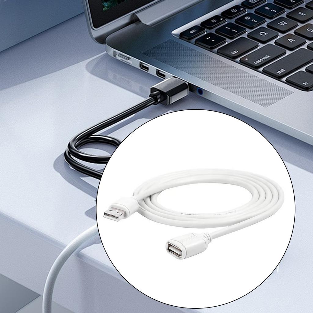 USB-удлинитель USB 2.0 Удлинительный кабель USB Male to Female для USB-флешки, кардридера, мыши