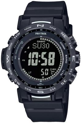 Часы Protrek Climber Line Radio Solar Biomass Plastic All Black [Casio] [] PRW-35Y-1BJF Мужские