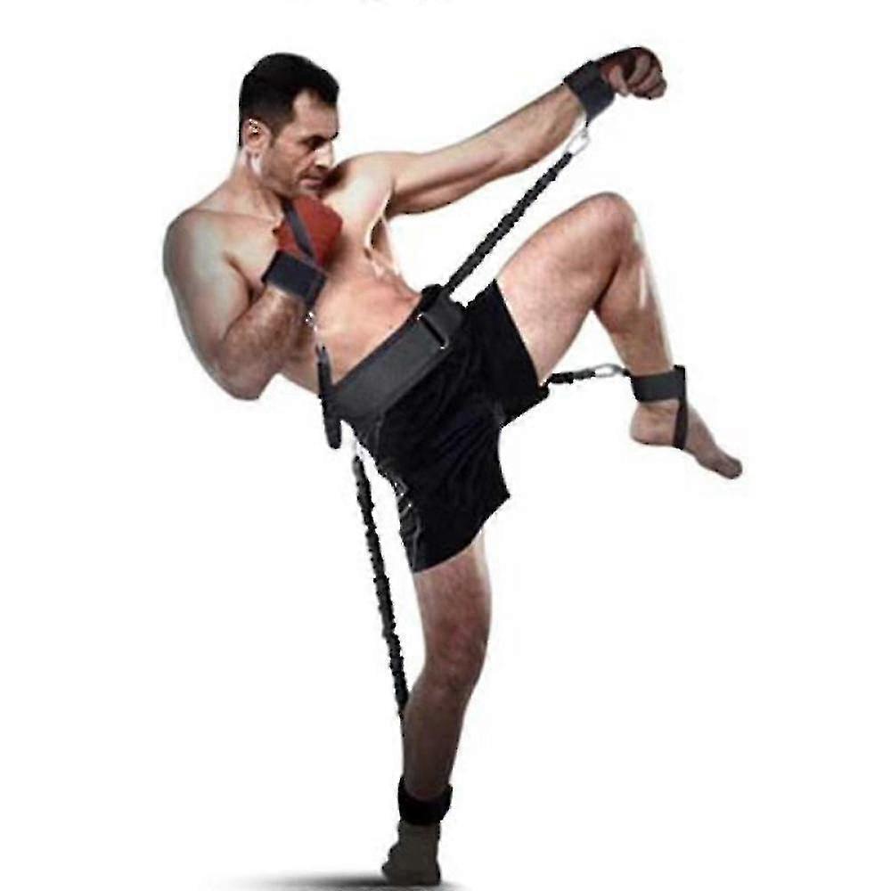 Full Body Resistance Trainer Sports Fitness Waist Leg Bouncing Training Resistance Bands